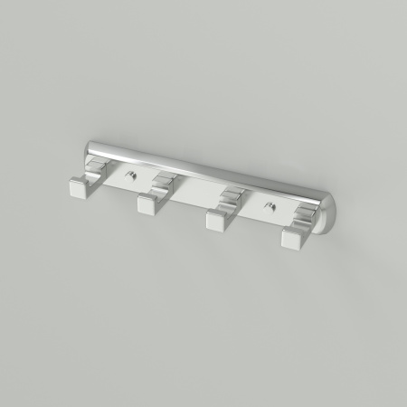 планка на 4 крючка wasserkraft rhin k-8774 цвет никель