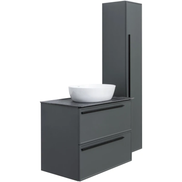 тумба серо-зеленый матовый 77,6 см la fenice elba twin fnc-01-elb-g-80-2