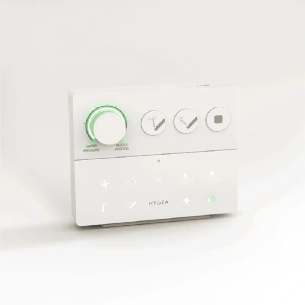 электронный приставной унитаз artceram hype khyv002 05 00, напольный, безободковый, с функцией биде, с soft-close, белый матовый