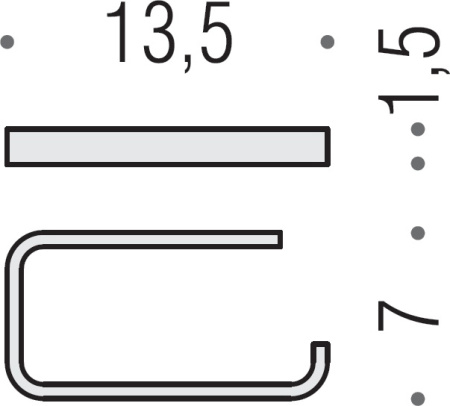 держатель туалетной бумаги colombo design time w4208.000
