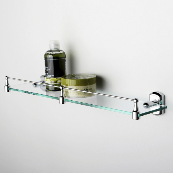 Полка стеклянная WasserKRAFT Oder K-3044 цвет хром