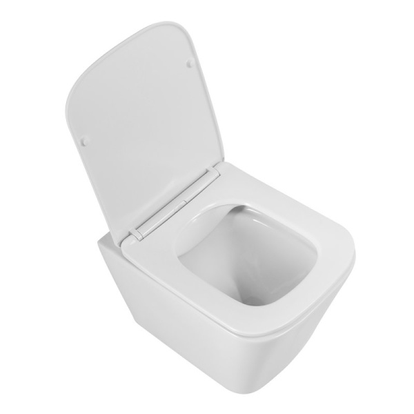 унитаз подвесной belbagno ardente-r bb520chr безободковый, без сиденья, цвет белый