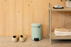 мусорное ведро brabantia newicon 233869 3 л, мятно-голубое