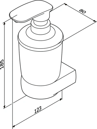 дозатор для мыла am.pm sensation a3036900