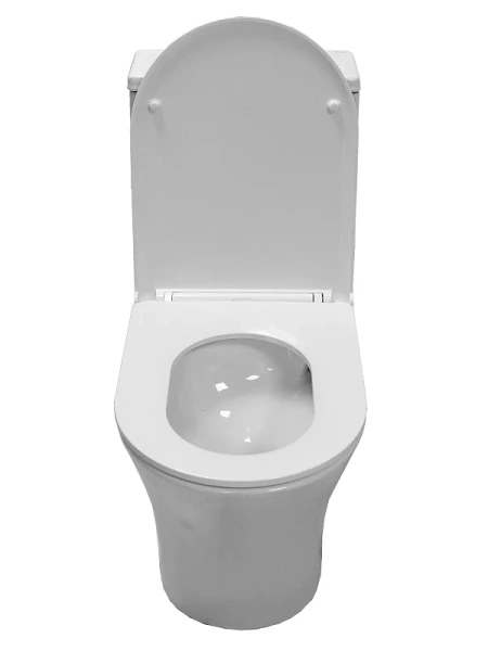 унитаз моноблок azario vally az-80687 напольный, безободковый, слив "торнадо", с сиденьем микролифт, 69x36x76 см, белый
