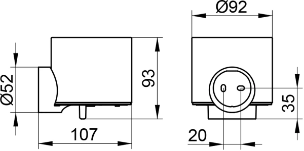 Дозатор для мыла Keuco REVA 12852 379000 черный матовый