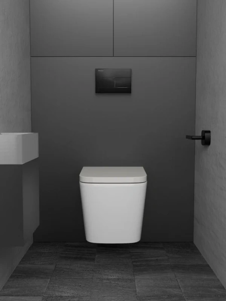 кнопка смыва для инсталляции knotlor bis103bl, черный