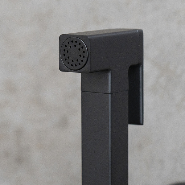 гигиенический душ со смесителем lemark solo lm7172bl черный матовый