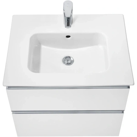 тумба белый глянец 58,5 см roca the gap a857397806
