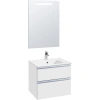 тумба белый глянец 58,5 см roca the gap a857397806