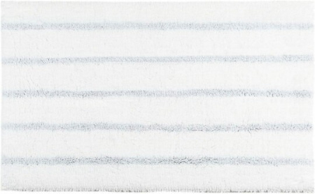 коврик kassatex silver stripe ssr-630-wsi белый