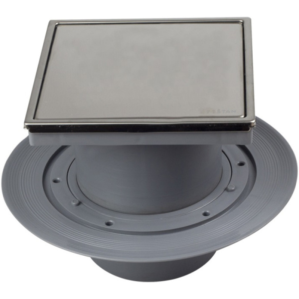 душевой трап 94x94/50 мм pestan confluo standard plate vertical 13702567 2 в 1 с основой под плитку
