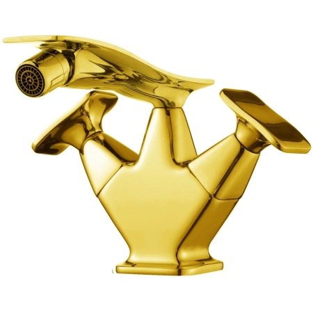 Смеситель Wonzon & Woghand Shakespeare WW-655001-DG для биде, без донного клапана, темное золото