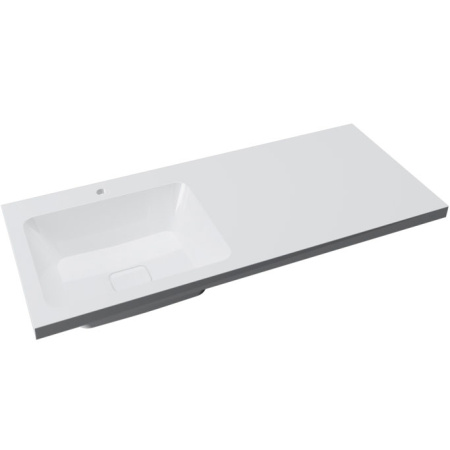 Раковина Madera Kamilla 110 L 4627173210041 на стиральную машину, белая
