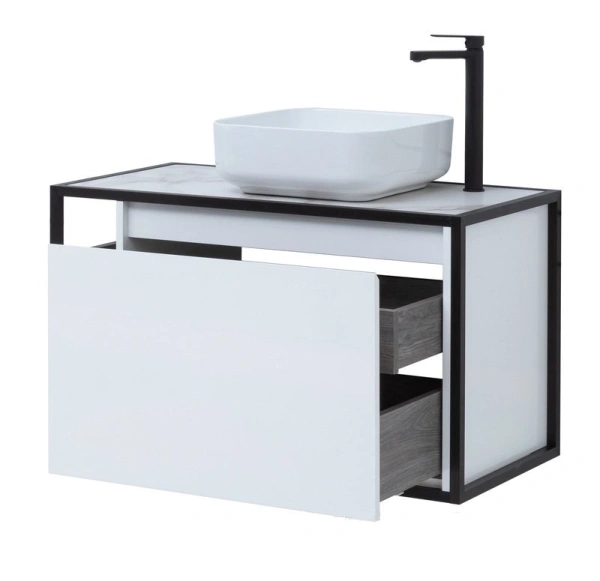 тумба под раковину aquanet nova lite loft 90 r белый, 00261651