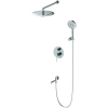 Душевой комплект Wonzon & Woghand Stick WW-88939017-CR 300 мм, со смесителем, хром