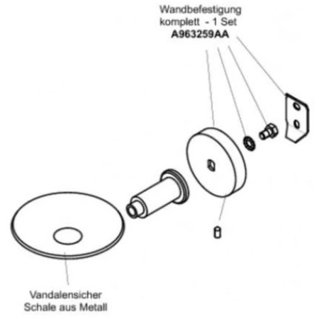 мыльница ideal standard iom хром
