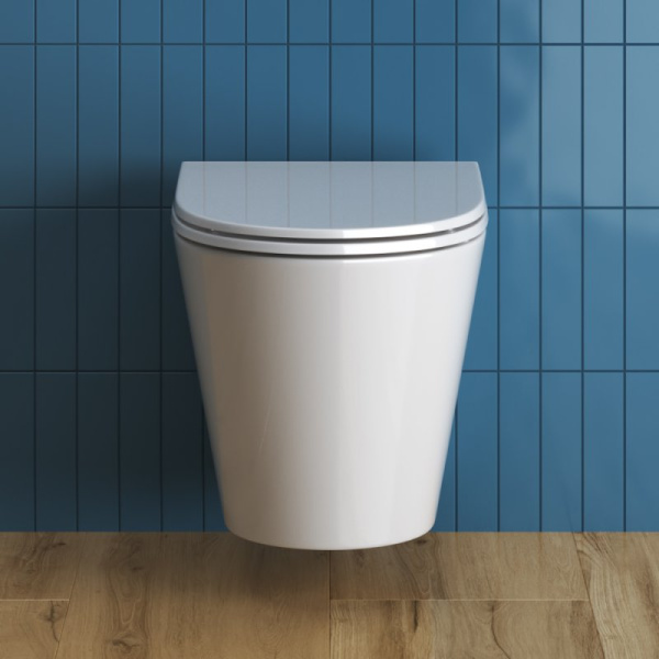 унитаз belbagno tre bb8001chr/sc подвесной, с сиденьем микролифт, цвет белый