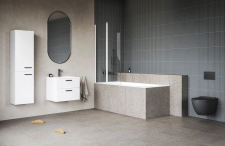 акриловая ванна ravak chrome slim 180x80 ce21300000 без гидромассажа