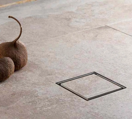 душевой трап 144x144/50 мм pestan confluo standard ceramic gold 1 13000119 под плитку