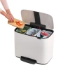 мусорное ведро brabantia bo pedal bin 121005 11 + 11 + 11 л