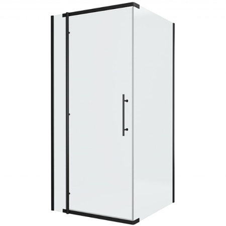 Душевой уголок Bravat Blackline 90×90 см, BS090.3113A черный