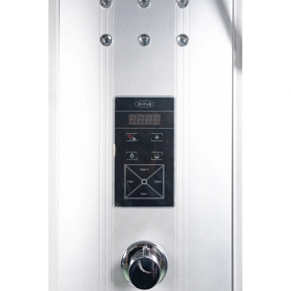 душевая кабина river sena 120x80x50 тн 10000001578 профиль матовый хром задняя стенка черная