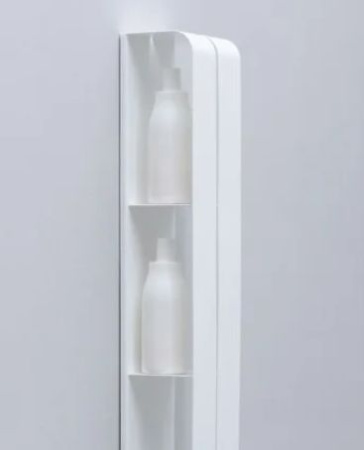 полка aquanet магнум h 00326460 15x100 белая матовая, вертикальная.