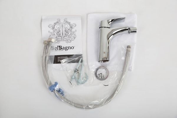 смеситель belbagno marino marino-bd-crm-w0 для биде, без донного клапана, хром