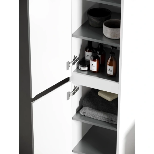 шкаф пенал sancos snob r 35 psnr35w подвесной bianco