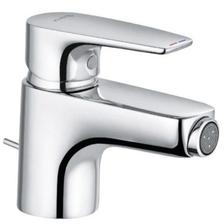 Смеситель Kludi Pure&Solid 342160575 для биде, с донным клапаном, хром