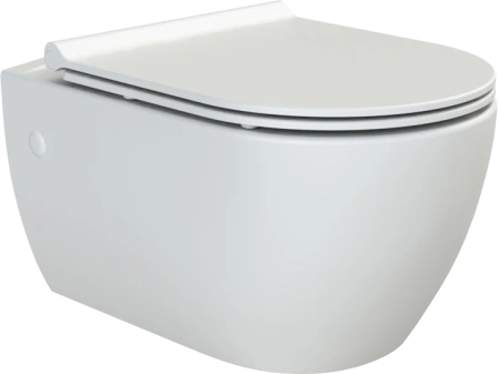 унитаз boheme bianca 963-wm подвесной белый матовый без сиденья