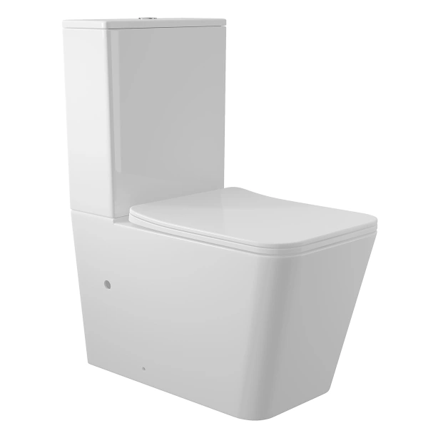 унитаз компакт aqueduto macio aqdsmac10 напольный, безободковый, с бачком, сиденье с микролифтом, 63.5x38.5 см, белый глянцевый