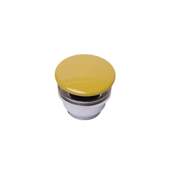 донный клапан plumberia selection ixo ceramica xo212sn для раковины, без перелива, глянцевый сенапе