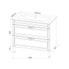 тумба с раковиной iddis oxford 100 oxf10w1i95k белая