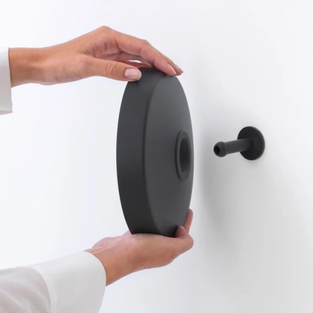 косметическое зеркало brabantia mindset 303449 без подсветки, поворотное