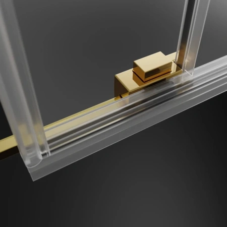 душевая дверь radaway idea gold dwj 100 left 387014-09-01l прозрачное