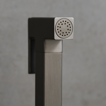 гигиенический душ со смесителем lemark solo lm7172gm графит