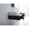 раковина накладная 60 см kerasan flo 314201