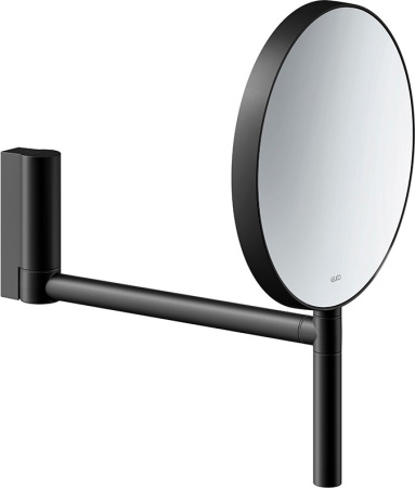 Косметическое зеркало Keuco Plan 17649 370002 черный матовый