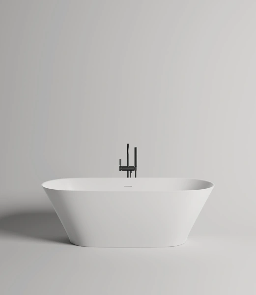 ванна из искусственного камня salini mona 102921m 180х80 см белая матовая ванна из искусственного камня salini mona 102921m 180х80 см белая матовая