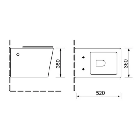 подвесной безободковый унитаз с сиденьем микролифт vincea q-line vt1-12mg