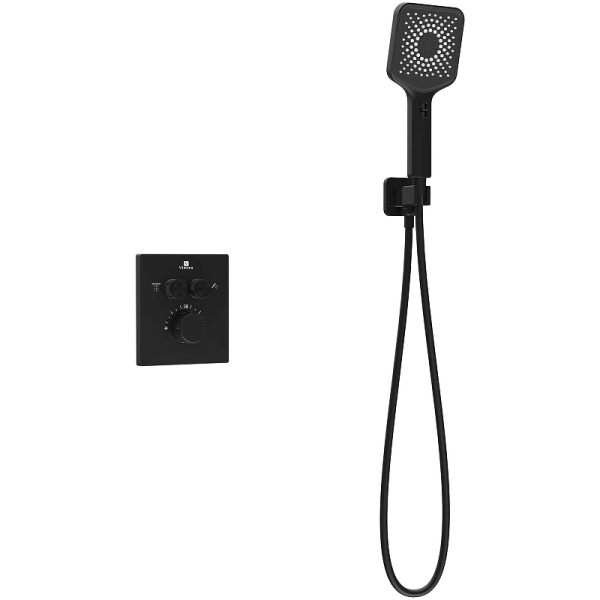 душевая система vincea inspire vsfw-421i4mb черная матовая