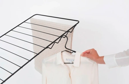 сушилка для белья brabantia hangon 403460 черный матовый