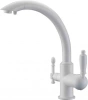 Смеситель для кухни с подключением к фильтру ZorG Sanitary ZR 314 YF-33 WHITE