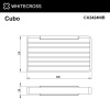 мыльница whitecross cubo cu2424nib настенная, решетка, брашированный никель