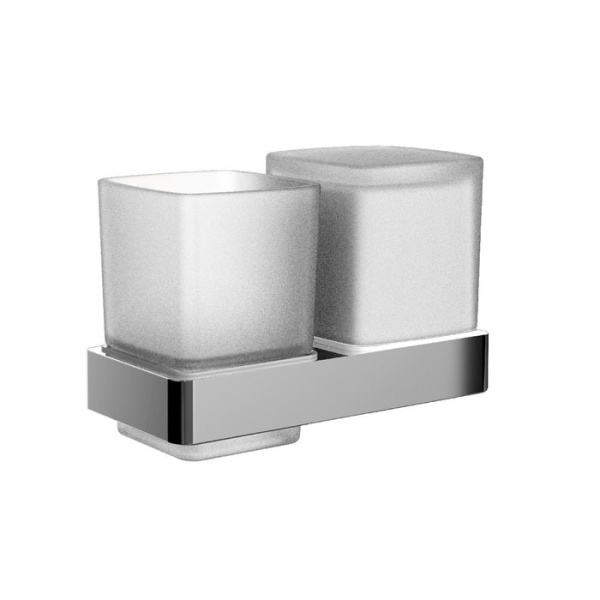 Дозатор для мыла Emco Loft 0531 001 01 со стаканом для зубных щеток хром