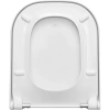 сиденье для унитаза roca the gap a80173200b с микролифтом, белое