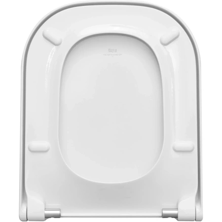 сиденье для унитаза roca the gap a80173200b с микролифтом, белое