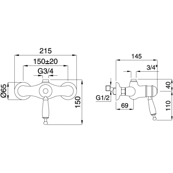 смеситель для душа migliore oxford 19170 термостат золото